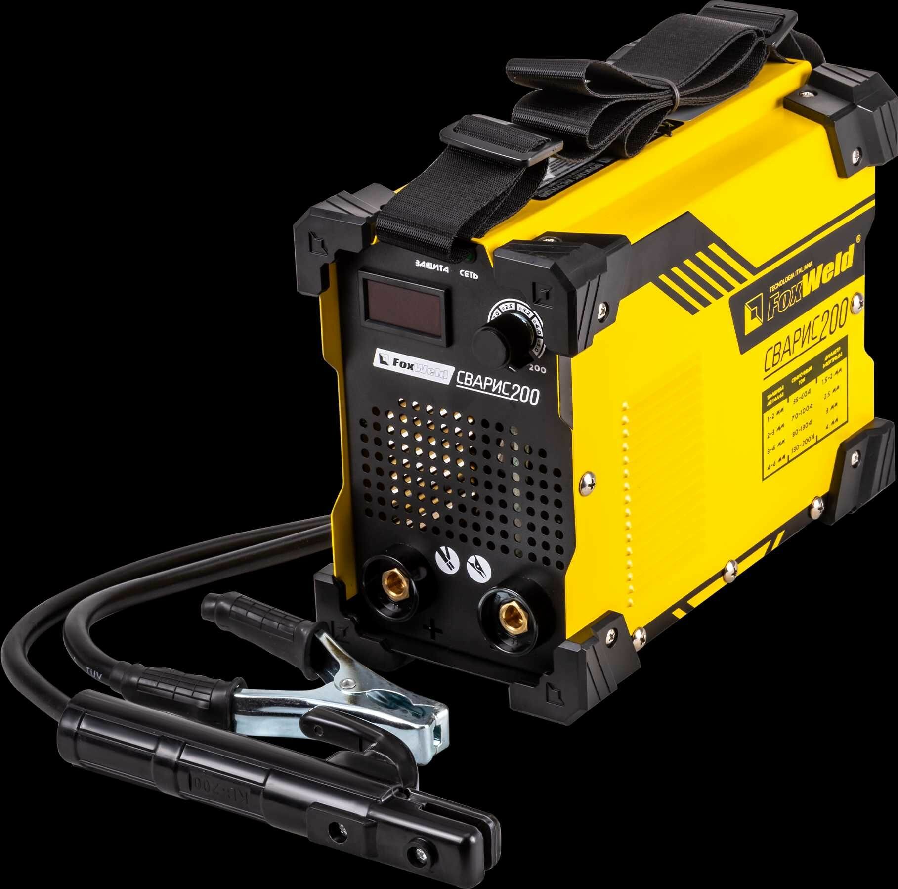 фото Сварочный аппарат инверторный Foxweld Сварис200, 200 А, до 3.5 мм