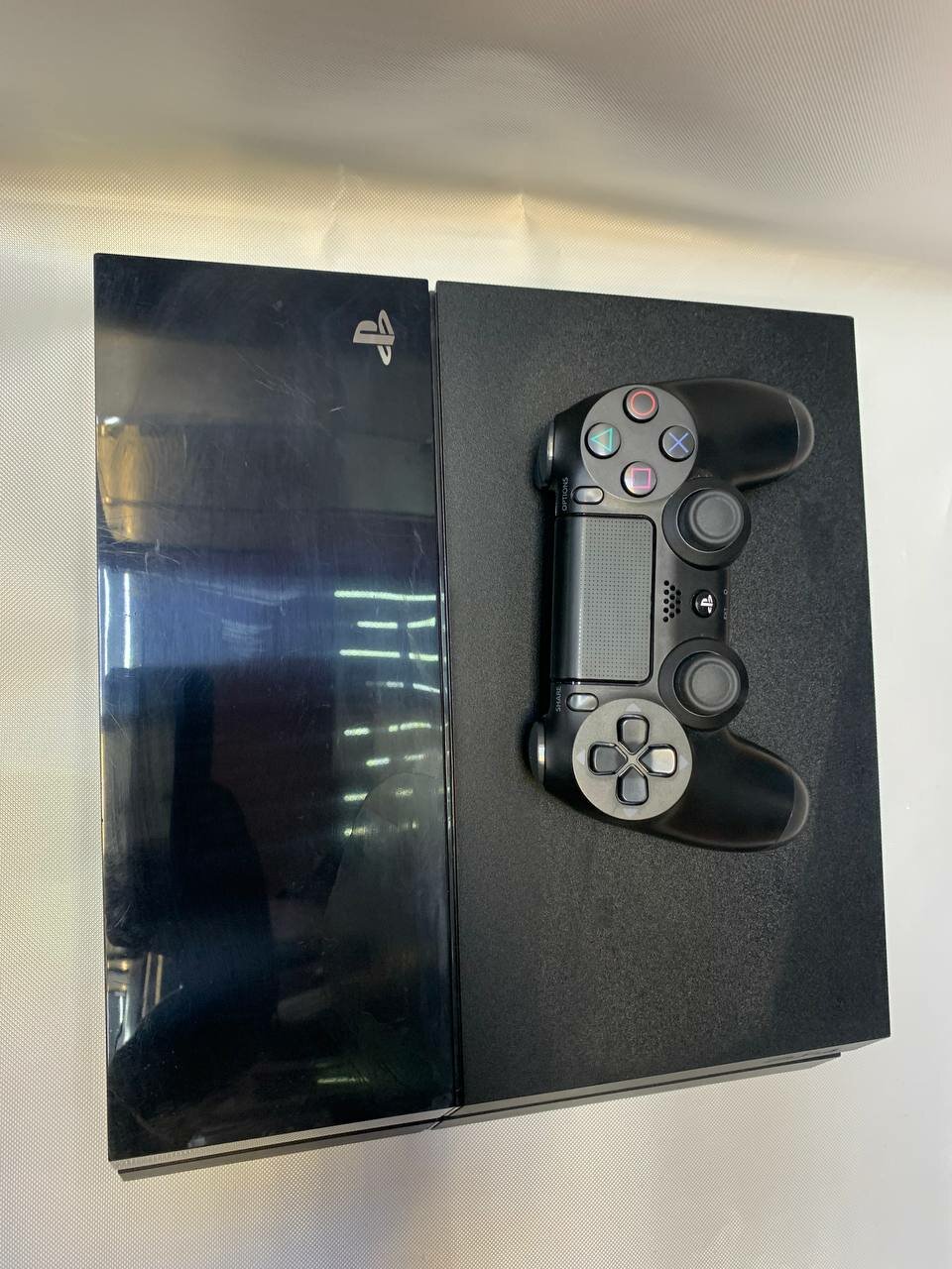 Игровая приставка Sony PlayStation 4 500 ГБ HDD, без игр, черный ...