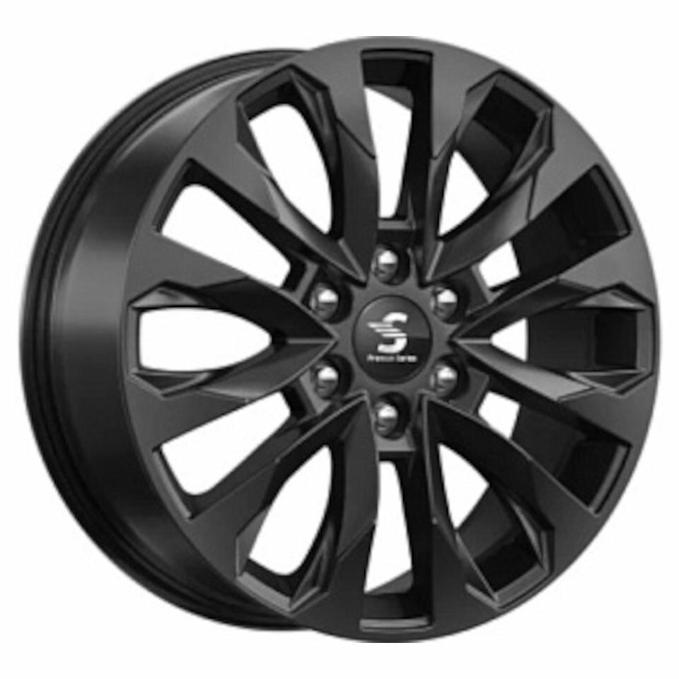 Колесный диск КиК КР007 (20_Pajero Sport) 8,0/R20 6*139,7 ET38 d67,1 Fury black