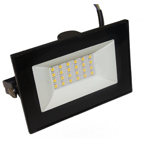 Foton Прожектор светодиодный FL-LED Light-PAD 30W Black 4200К 2550Лм 30Вт AC220-240В 122x95x26мм 180г 607874