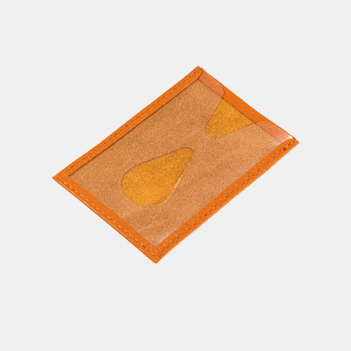 Обложка-карман для проездного билета Вектор, оранжевый