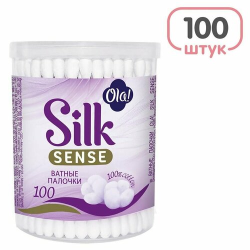 ватные палочки ola silk sense 100шт Ватные палочки Ola! Silk Sense 100шт