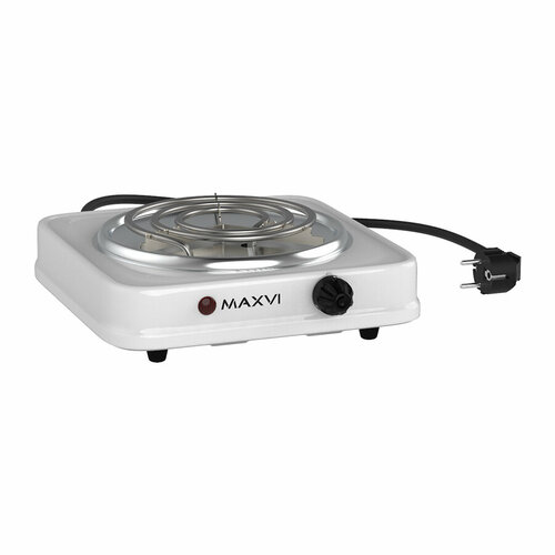 Электрическая настольная плита Maxvi HE101 1 конфорка белая 101000₽