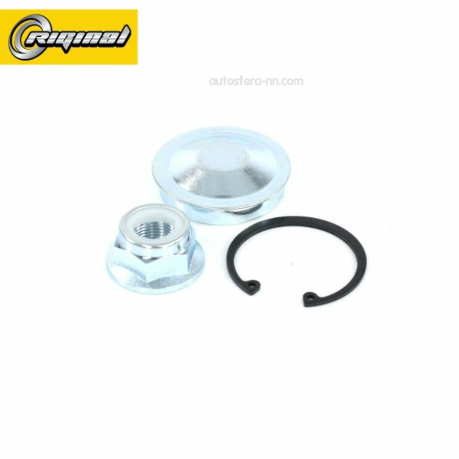 фото RIGINAL RG7703034250KIT Гайка ступицы со стопорным кольцом и крышкой для а/м Renault Logan/Lada X-Ray/Vesta/Largus Riginal RG7703034250KIT