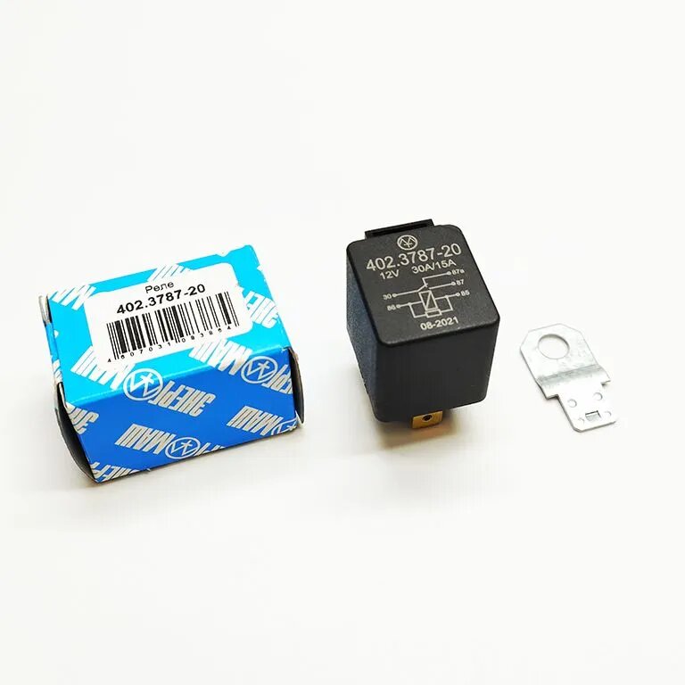 Реле 12V 30A 5 контактов с резистором 402.3787-20 энергомаш