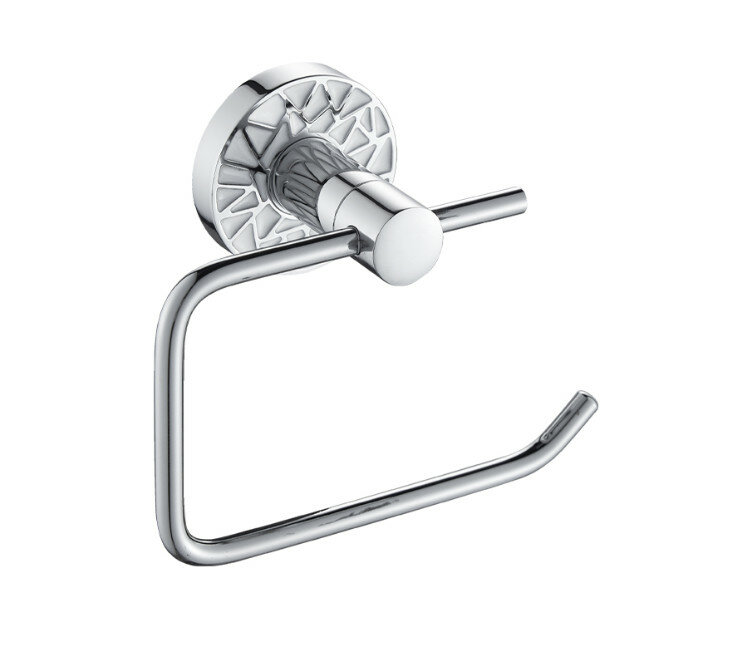 Держатель для туалетной бумаги и полотенца GFmark 3203 хром без экрана с белой мозаикой