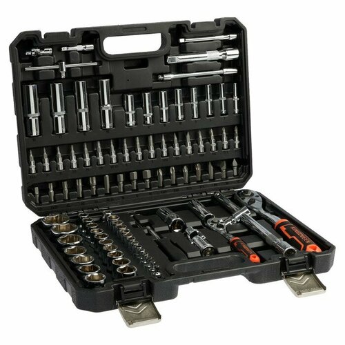 Набор инструментов автомобильный KINGQUEEN WIB-60002 72 зуба 12 14 94 предмета 7585₽