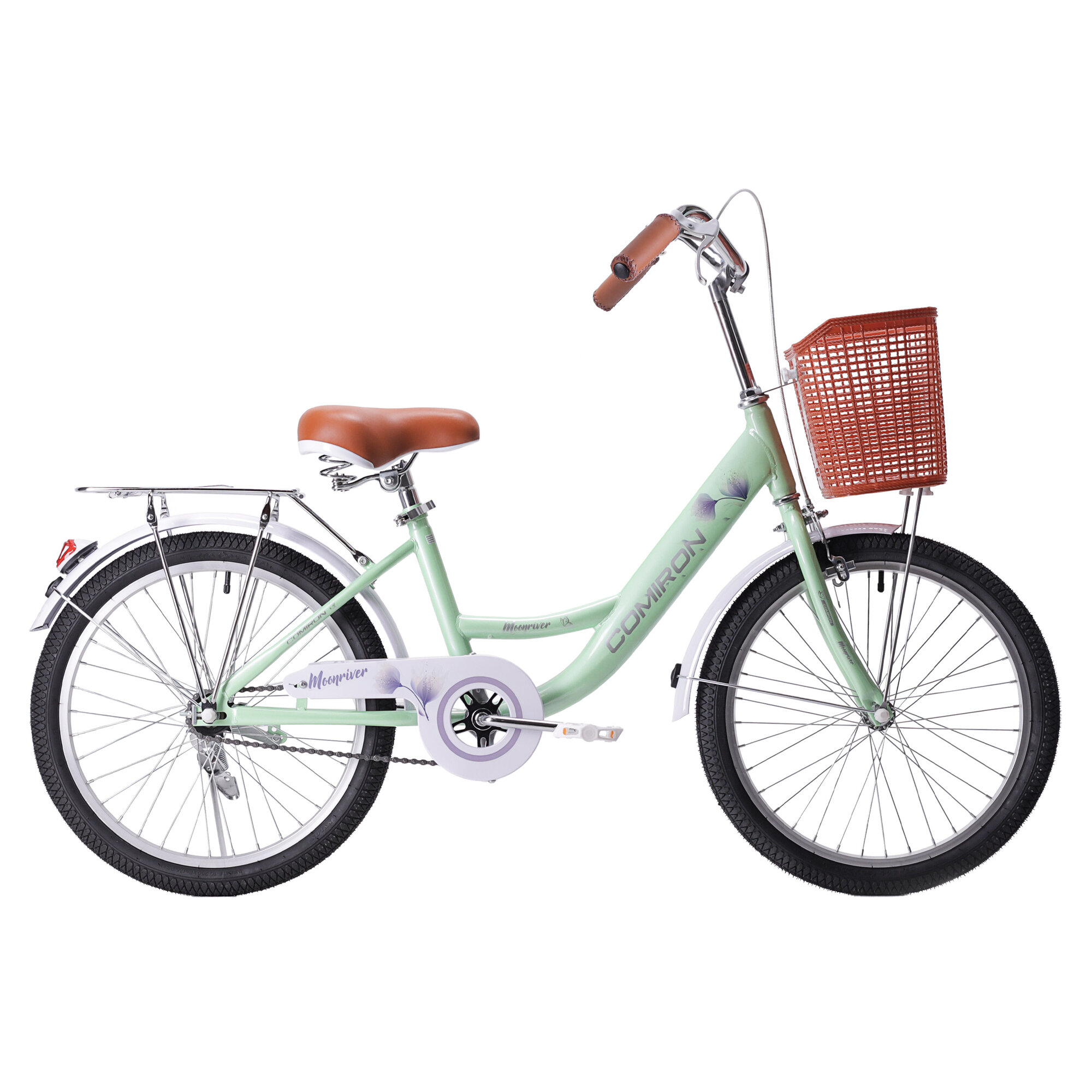 Детский велосипед 20" дюймов. COMIRON MOONRIVER / на рост: 110-140см / Цвет: зелёный