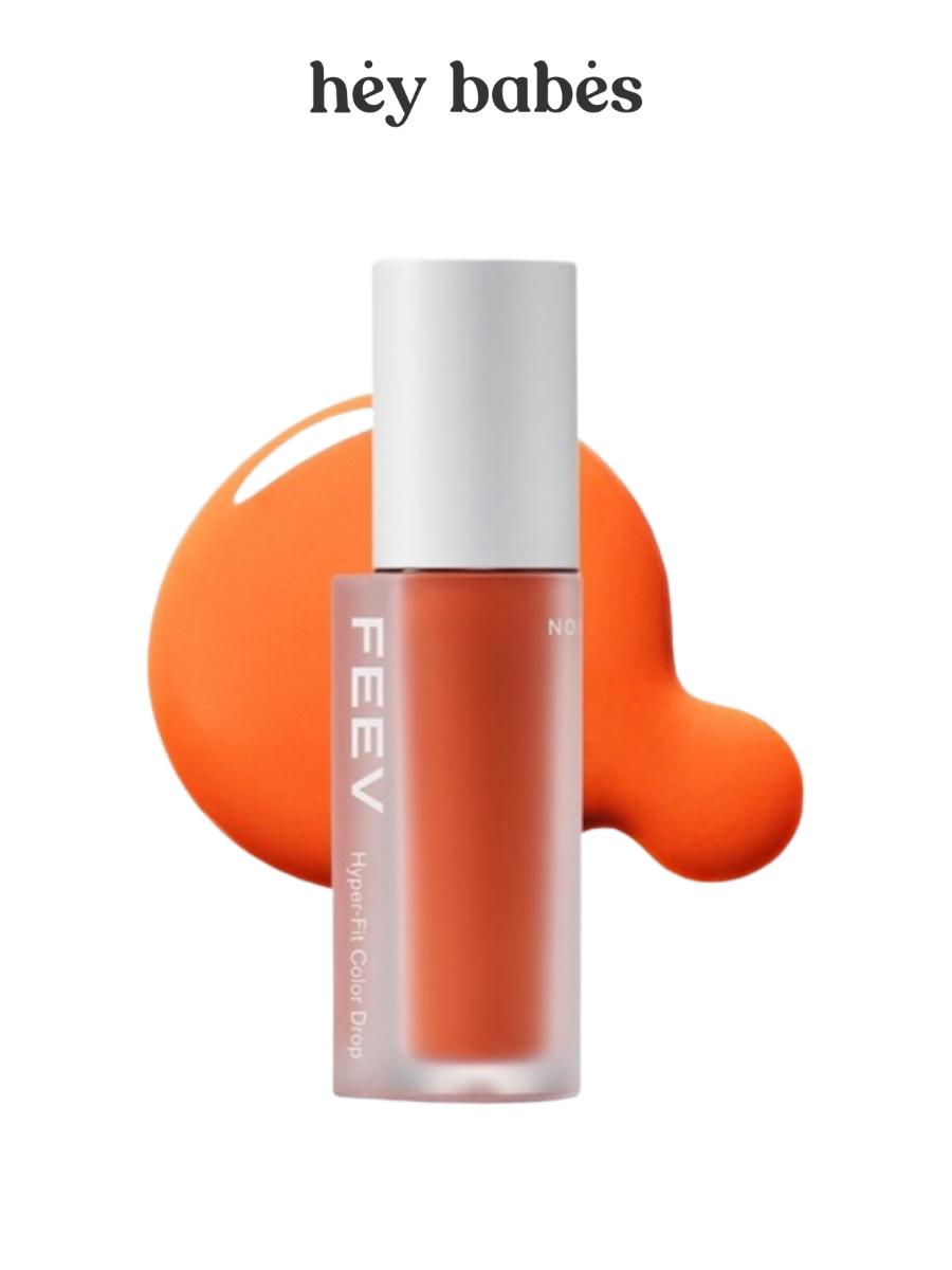 Увлажняющий гелевый тинт для губ в нюдовом оттенке FEEV Hyper-Fit Color Drop No Makeup