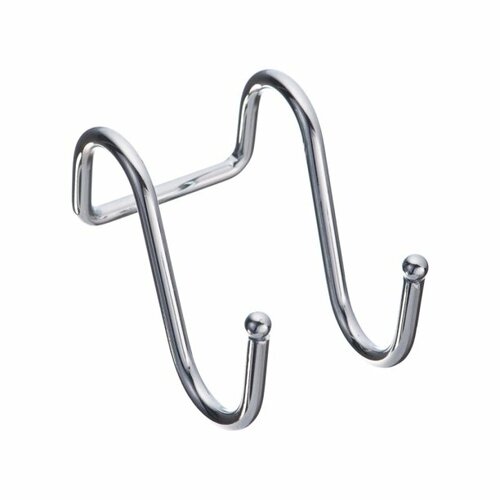 Крючок для рейлинга двойной хром