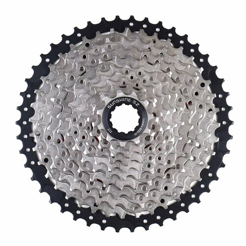 Кассета SUNSHINE HR11-46 11S 11-46T никелиров на пауке чёрная звезда 560 г уп 20 4170₽