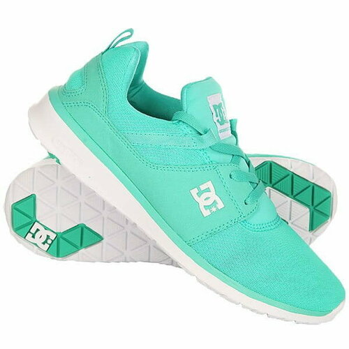 Кроссовки DC Shoes, размер 5B, зеленый кеды dc shoes размер 5 5b белый