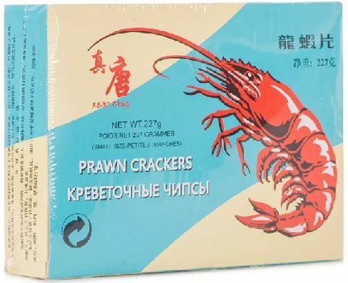 Чипсы креветочные для жарки Prawn Crackers Real Tang 227 гр, Real Tang (Риэл Тан)