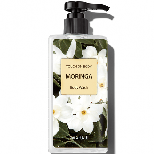 THE SAEM Гель для душа Touch On Body Moringa Body Wash 300мл the saem touch on body лосьон для тела с экстрактом моринга touch on body moringa body lotion 300мл