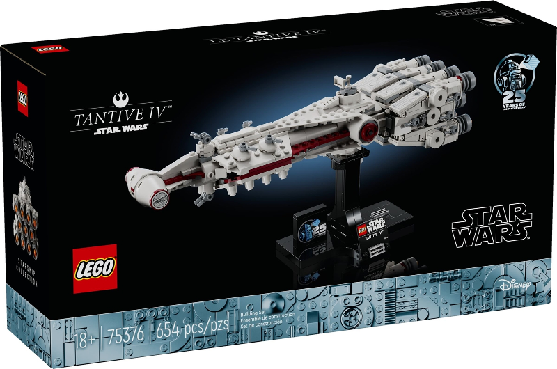 Конструктор LEGO Star Wars 75376 Tantive IV, 654 дет.