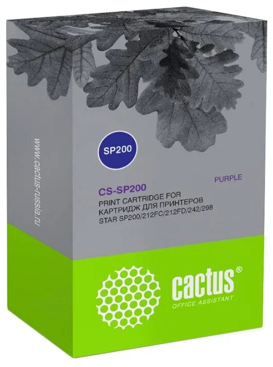 Картридж cactus CS-SP200, 4250 стр, фиолетовый