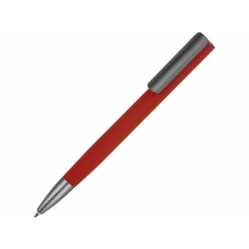 Ручка металлическая шариковая «Insomnia» soft-touch с зеркальным слоем красный