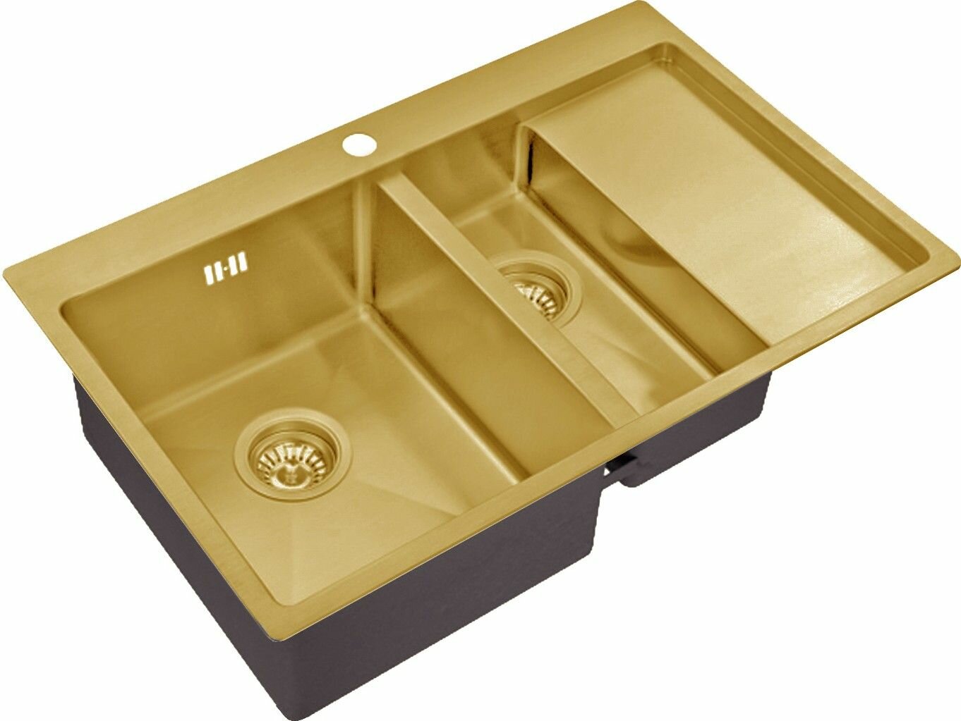 Кухонная мойка ZORG INOX (SZR 5178-2-L BRONZE)