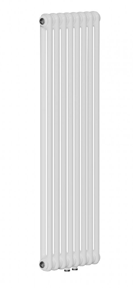 Радиатор трубчатый Rifar Tubog TUB 2180-08-D3, 8секц, цвет белый RAL 9016, подключение нижнее D3