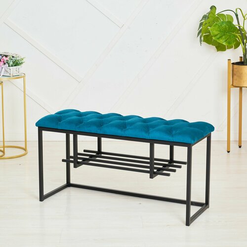 Банкетка в прихожую обувница для прихожей с сиденьем в стиле лофт 10990₽