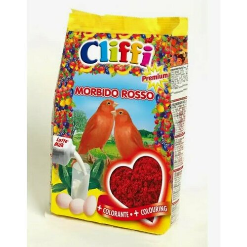 Cliffi Яичный корм для красных канареек (Morbido Rosso) 1 кг (1 шт) cliffi италия cliffi италия яичный корм для красных канареек 1 кг