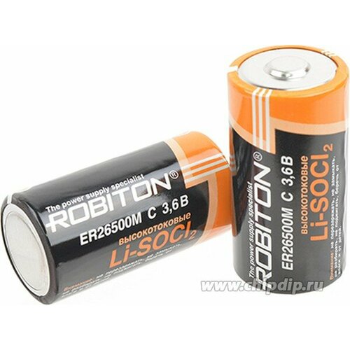 ER26500M А343LR14C Элемент питания литиевый 6500mAh 26х50 1шт 36В высокотоковый 3040₽