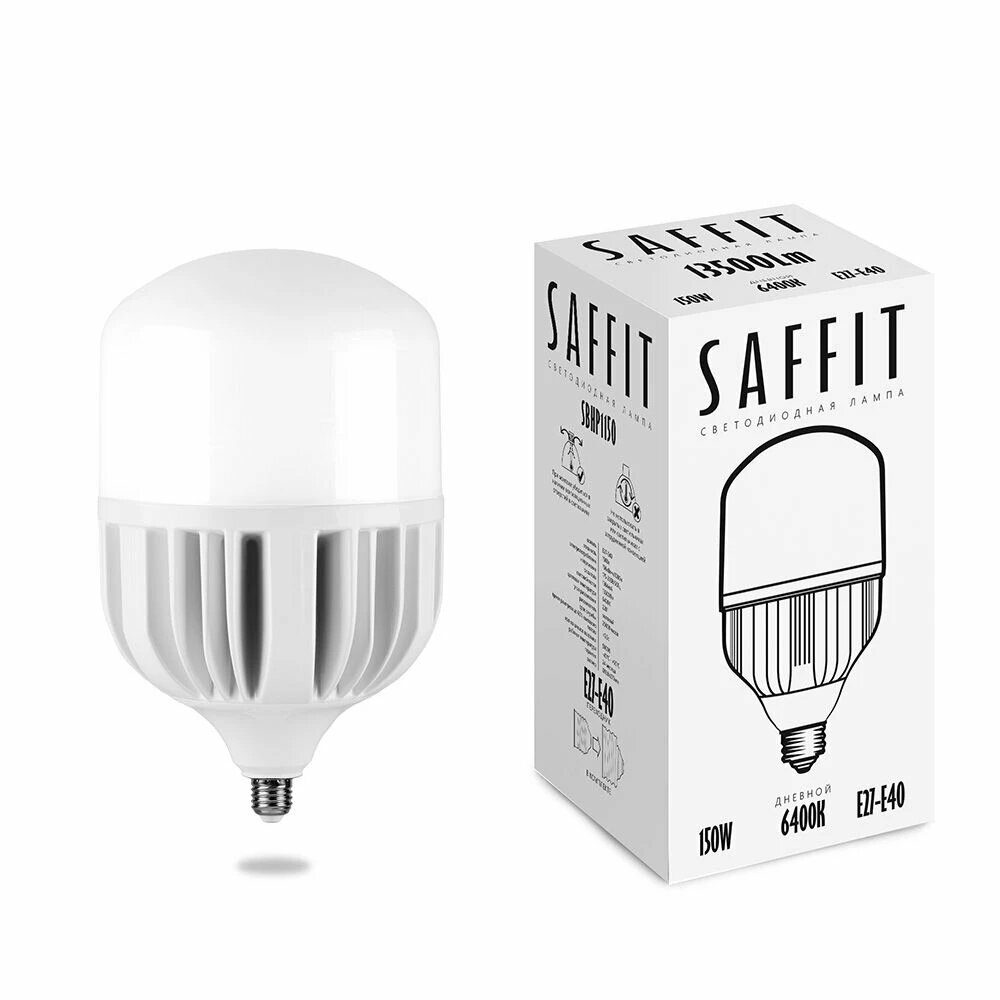Лампа светодиодная SAFFIT SBHP1150 E27-E40 150W 230V 6400K (55144)