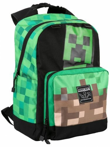 Рюкзак Minecraft Creepy Things. Цвет: зеленый.