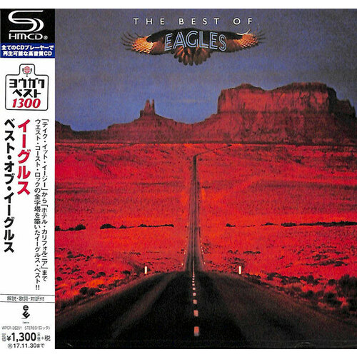 Eagles - The Best Of Eagles/ SHM-CD [Jewel Case/Booklet/Obi Strip](Compilation, Remastered, Japan Reissue 2017) компакт диск warner kid rock – history of rock