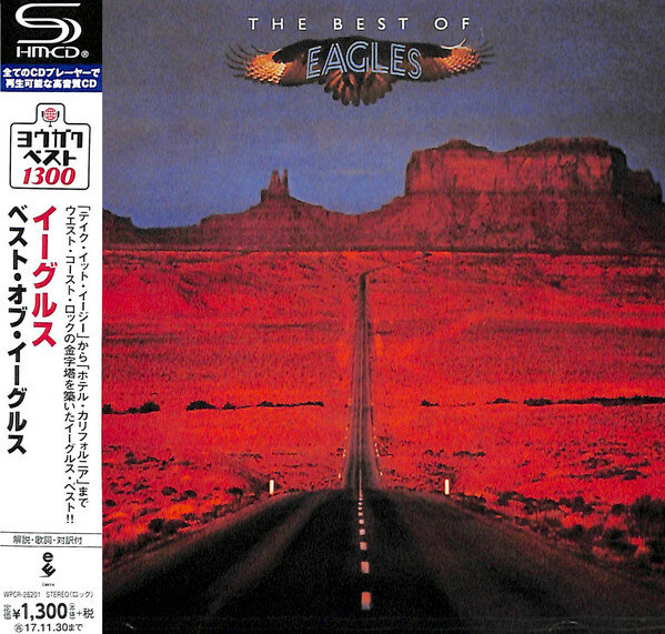 Eagles - The Best Of Eagles/ SHM-CD [Jewel Case/Booklet/Obi Strip](Compilation, Remastered, Japan Reissue 2017)