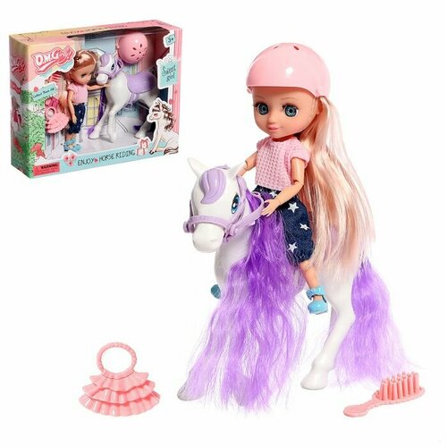 Кукла-малышка Маша с лошадкой и аксессуарами