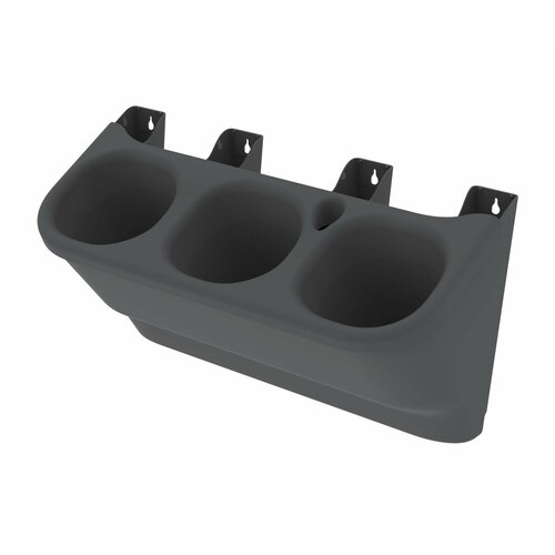 Фитомодуль с системой прикорневого полива 2л3 настенное кашпо 592527см графит 1920₽