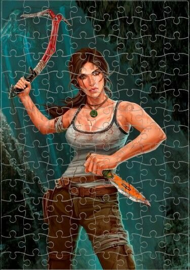 Пазл Расхитительница гробниц, Lara Croft: Tomb Raider №8