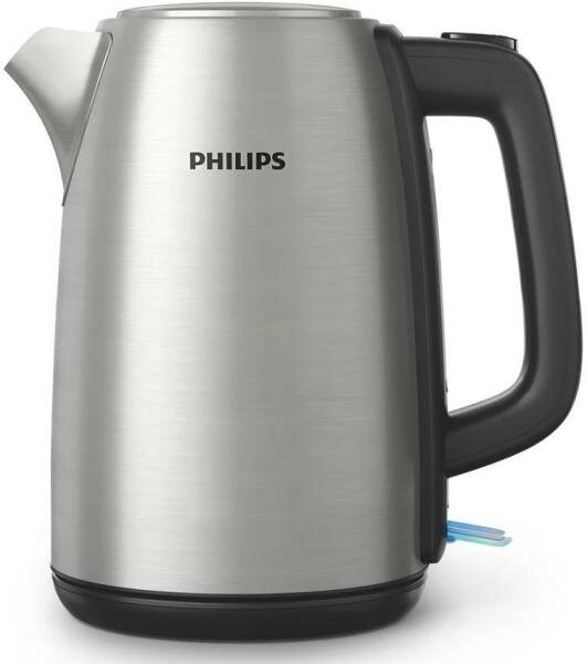 Чайник Philips/ Чайник металлический, 1,7 л, 2200 Вт, световой индикатор, функция автовыключения, индикатор уровня воды
