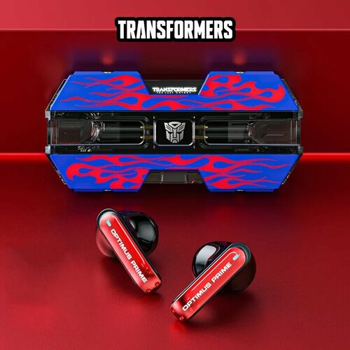 Беспроводные игровые наушники-вкладыши, Optimus Prime TF-T01 / синий цвет