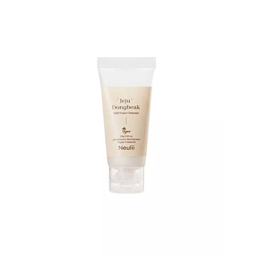 Пенка для лица очищающая с экстрактом камелии Neulii Jeju Dongbeak Mild Foam Cleanser, 30 мл.