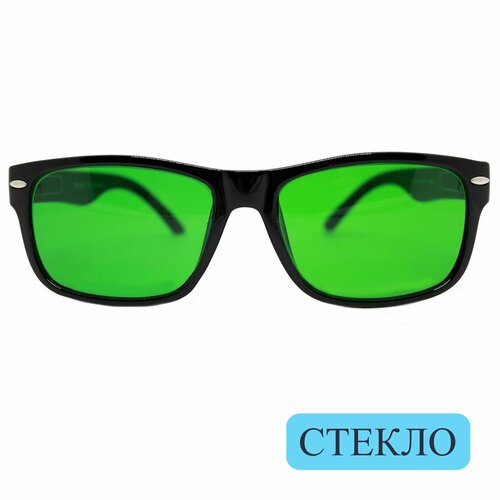 Глаукомные очки FEDROV 2177 линзы стекло, без футляра, цвет оправы черный