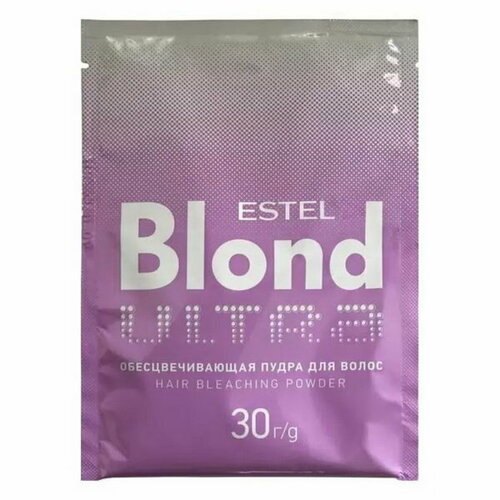 estel пудра обесцвечивающая ultra blond de luxe для волос 30 г Пудра для волос Only Ultra Blond, обесцвечивающая, 5 шт.