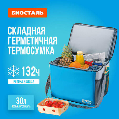сумка холодильник biostal tcр 30b дискавери морской синий 30 л Сумка-холодильник дискавери (Объем, л - 30, Цвет - Синий), TCP-30B