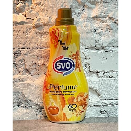 Гель для стирки белья + кондиционер парфюмированный SVO Perfume Floral Mist 1.44л, 60 стирок, Цветочный туман