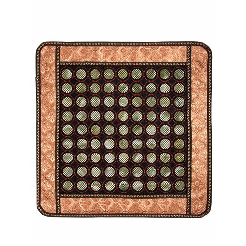 HANAI Коврик квадратный со вставками из нефрита