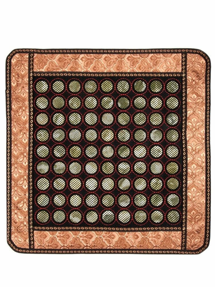 фото HANAI Коврик квадратный со вставками из нефрита