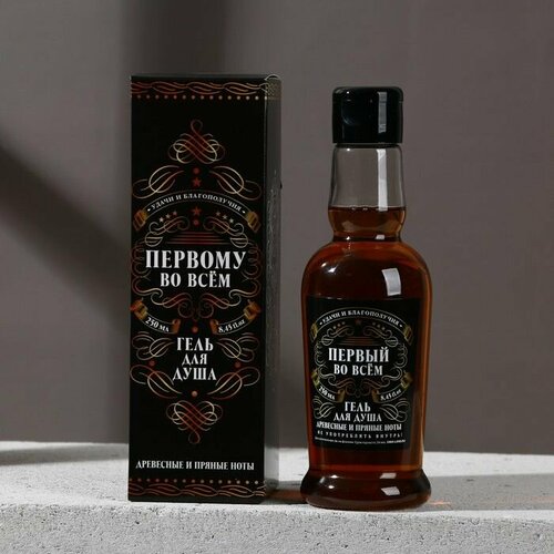 Гель для душа Первому во всём 250 мл аромат древесный с пряными нотами HARD LINE 660₽