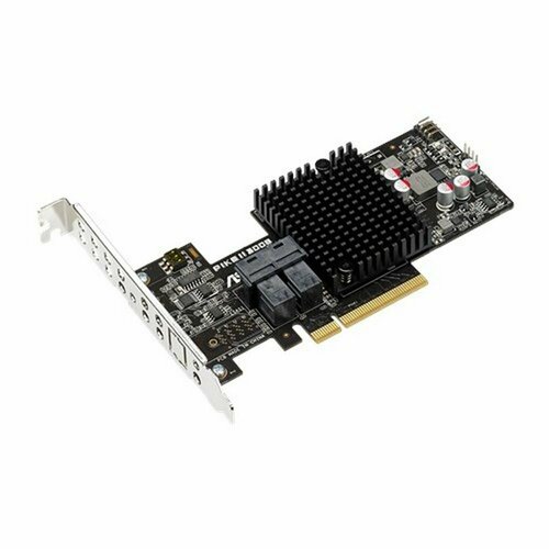 Адаптер ASUS PIKE II 3008-8I 8 портов, LSI SAS 3008, RAID 0/RAID 1/RAID 10/RAID 1E , до 12GB/S [90SC05E0-M0UAY0] sas sata raid контроллер asus pike ii 3108 8i 16pd 2g