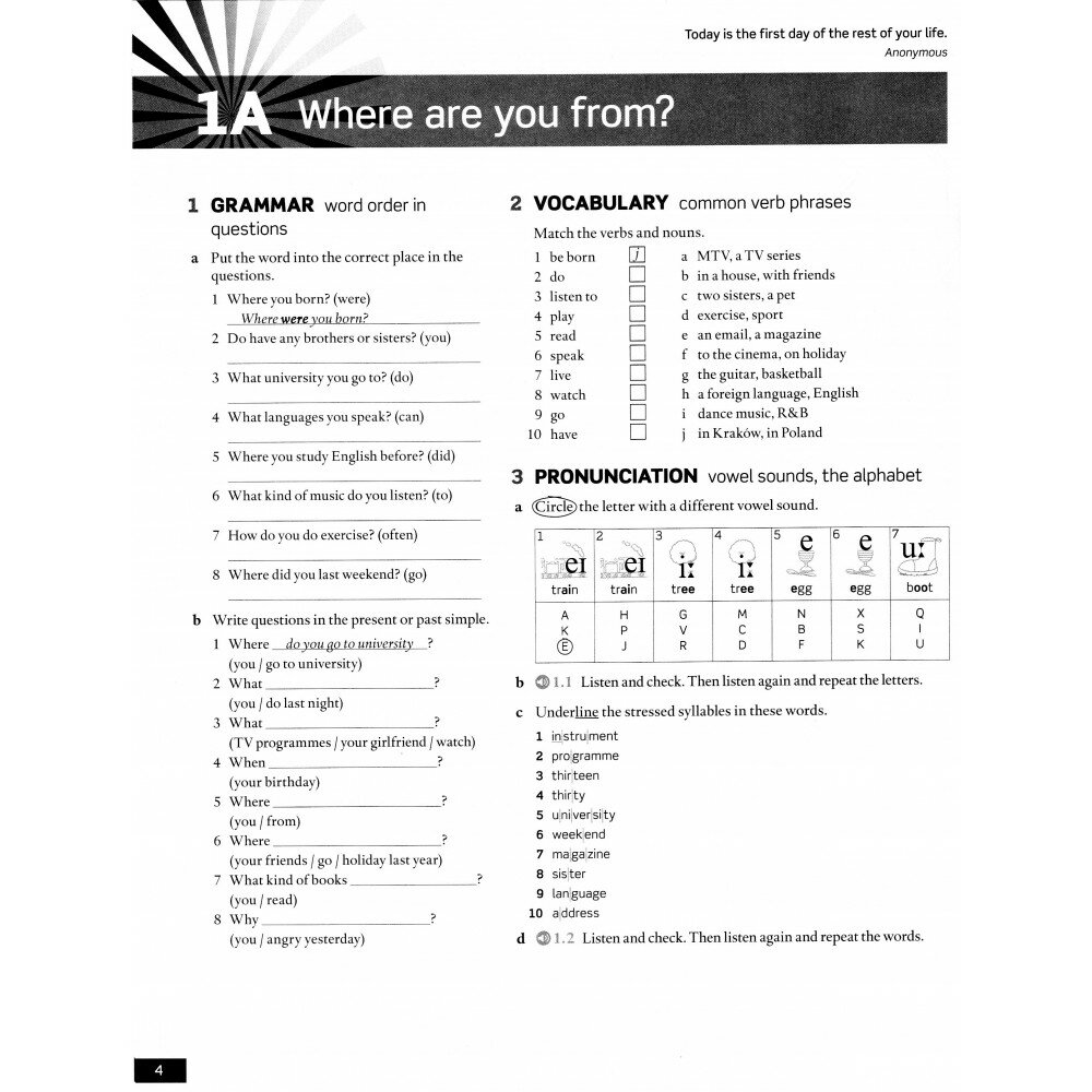 English File. Third Edition. Pre-Intermediate. Workbook with key - фото №13
