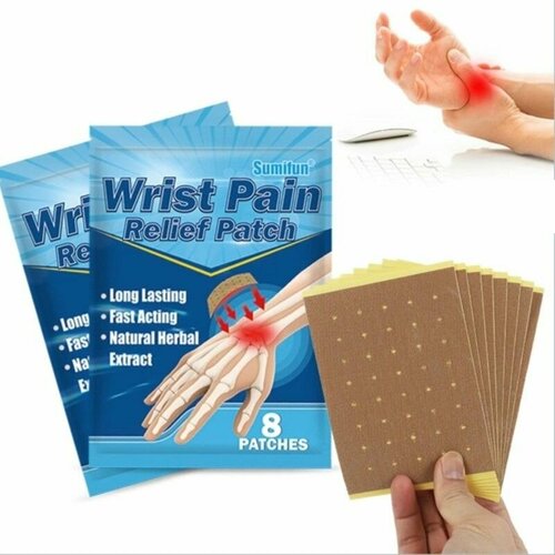 Патчи для снятия боли в запястьях  Wrist Pain