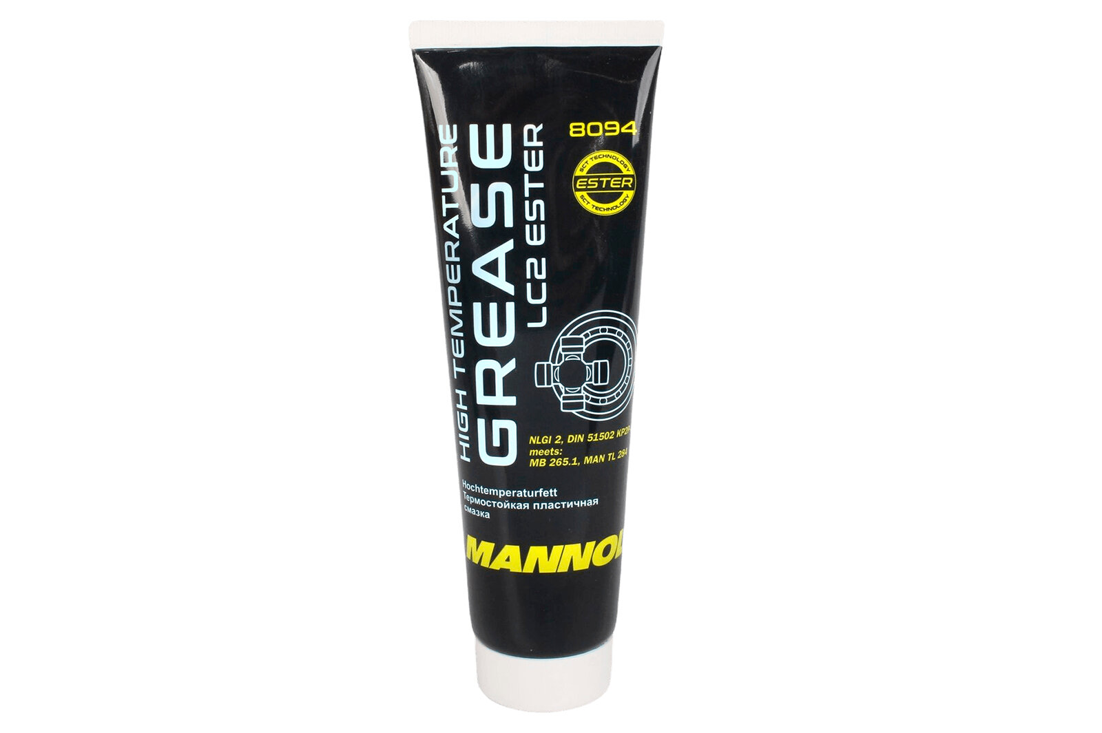 Смазка термостойкая MANNOL High Grease LC-2 синяя 230гр