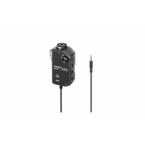 COMICA CVM-LINKFLEX AD2 [XLR/3,5мм/6,35мм-3,5мм аудио предусилитель адаптер] комплект микрофонов comica dual lav cvm d03 black