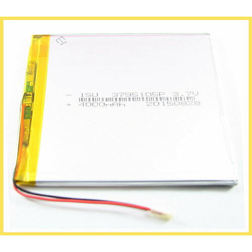 Аккумулятор универсальная 3795105p 37v Li-Pol 4000 mAh 3795105 mm 1114₽