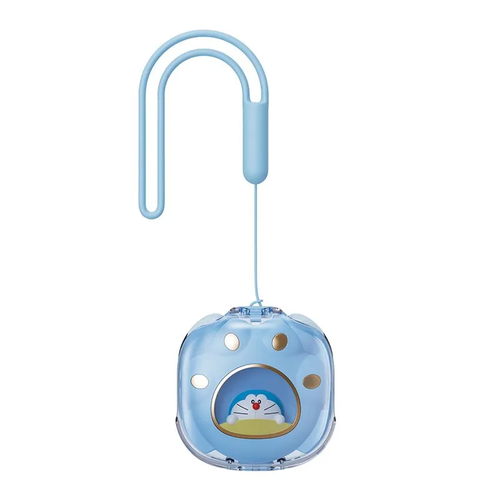 Беспроводные дизайнерские наушники Кот Дораемон Rock Doraemon Cat Claw Кошачий коготь TWS Earphones голубые 1846₽